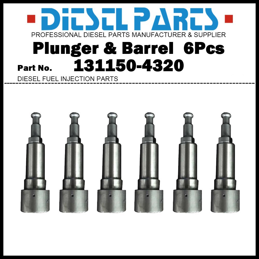ลูกสูบ A831 ลูกสูบและประกอบถัง 6 ชิ้น 131150-4320 สําหรับ ISUZU Forward HITACHI EX200 / ISUZU 6BG1