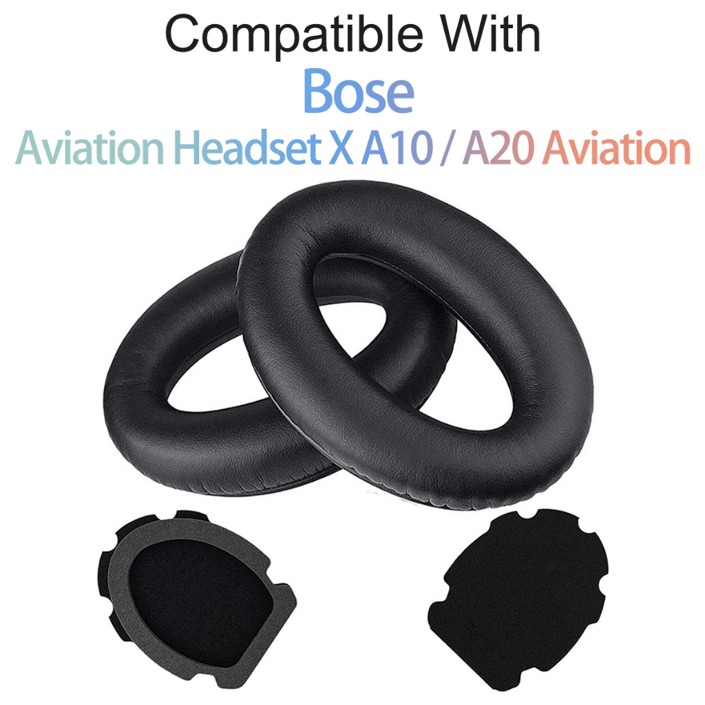 สําหรับ Bose Aviation ชุดหูฟัง X A10 A20 ชุดหูฟังเปลี่ยนแผ่นรองหูฟังเบาะแผ่นรองหูฟัง