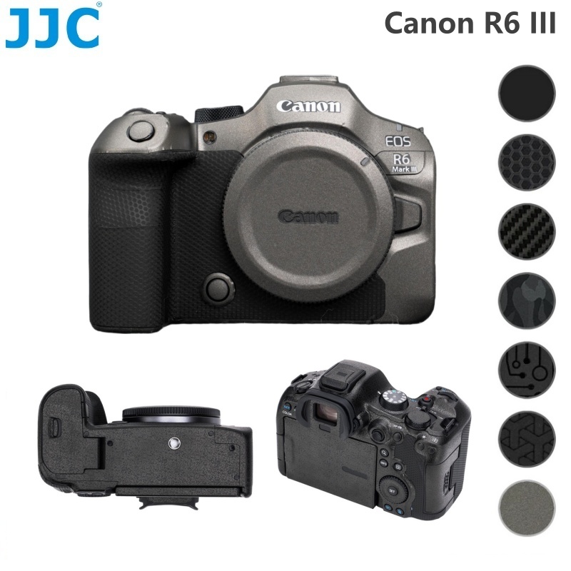 JJC 3M กล้องผิวสติกเกอร์ป้องกันสําหรับ Canon EOS R6 Mark III R6III R6M3 กล้อง Residual-free Anti-Scr