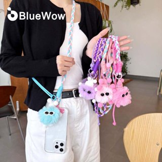 บลูโว่ เชือกเส้นเล็กโทรศัพท์มือถือข้ามร่างกายปรับไหล่ห้อยคอท…