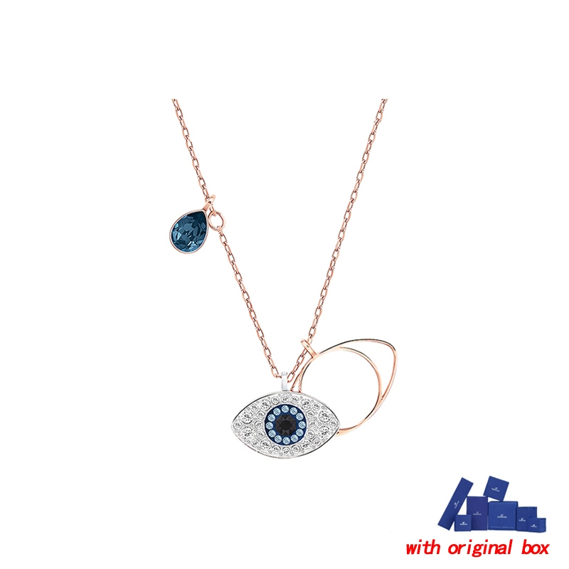 Swan SYMBOL Girls Necklace วันวาเลนไทน์ ประณีต Love Gift Simple Clavicle Chain Jewelry