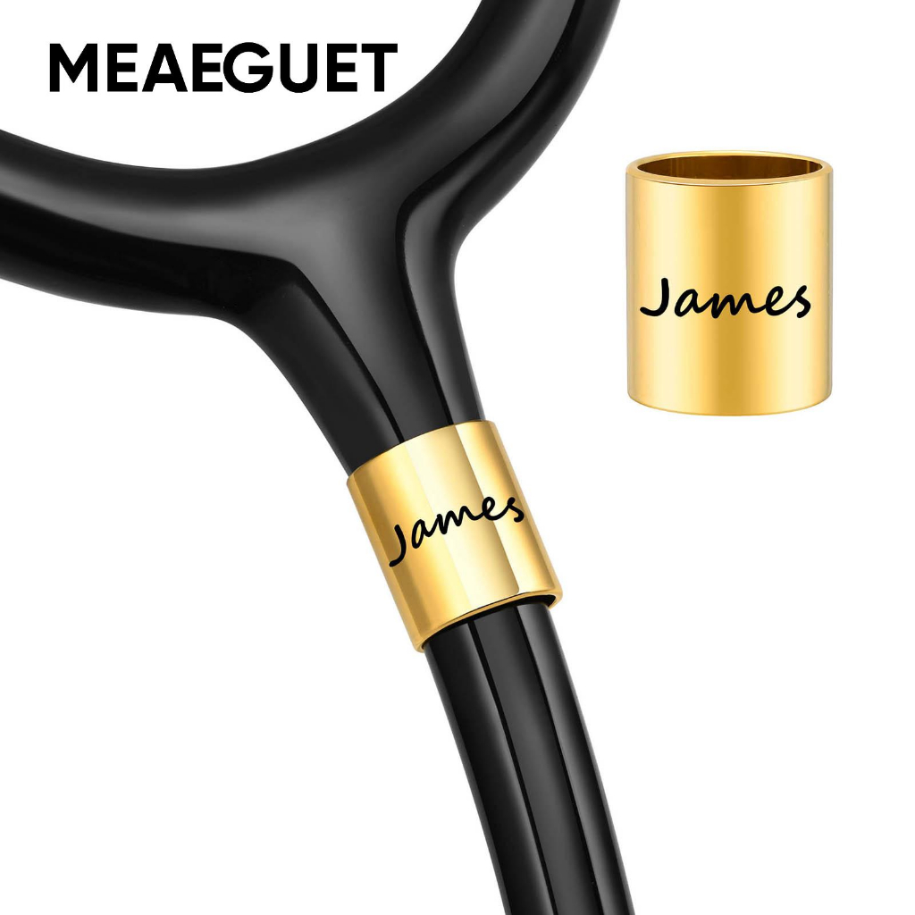 Meaeguet แกะสลักชื่อหูฟังแท็ก, Crown ส่วนบุคคล ID อุปกรณ์เสริมของขวัญสําหรับแพทย์และพยาบาลของขวัญ