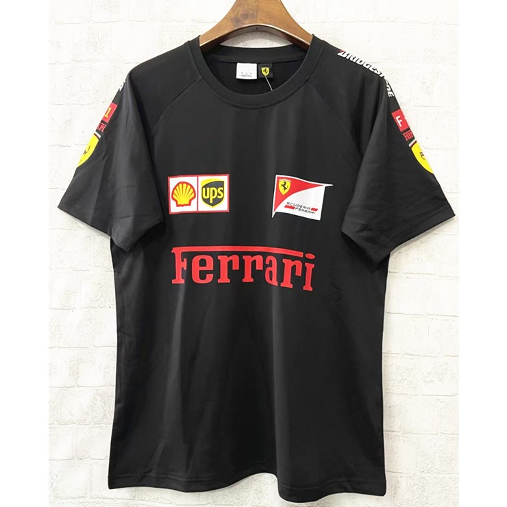 เสื้อยืดสีแดง Scuderia Ferrari 20 ปี Scuderia Ferrari 2026 เสื้อยืด Monza รุ่นพิเศษ