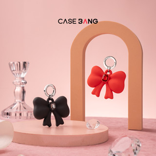 CASEBANG Polka Dot Bow Series จี้ห้อยโทรศัพท์, เสน่ห์ตกแต่งน…