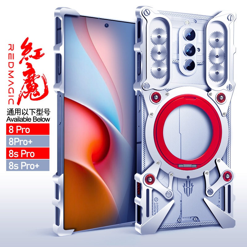 Simon สําหรับ Redmagic 11 10 9 8 Pro + Air แฟชั่นโลหะกรณี Nubia Z80 Z70 Z60 Z60S Z50 Z50S Z40 Z40S Z