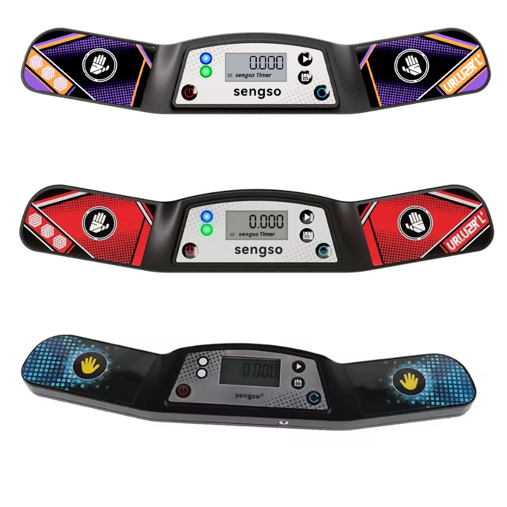 Shengshou Timer Magic Cube Speed Timer เชื่อมต่อคอมพิวเตอร์ปริศนา Cube Sengs Timer การแข่งขันระดับมื