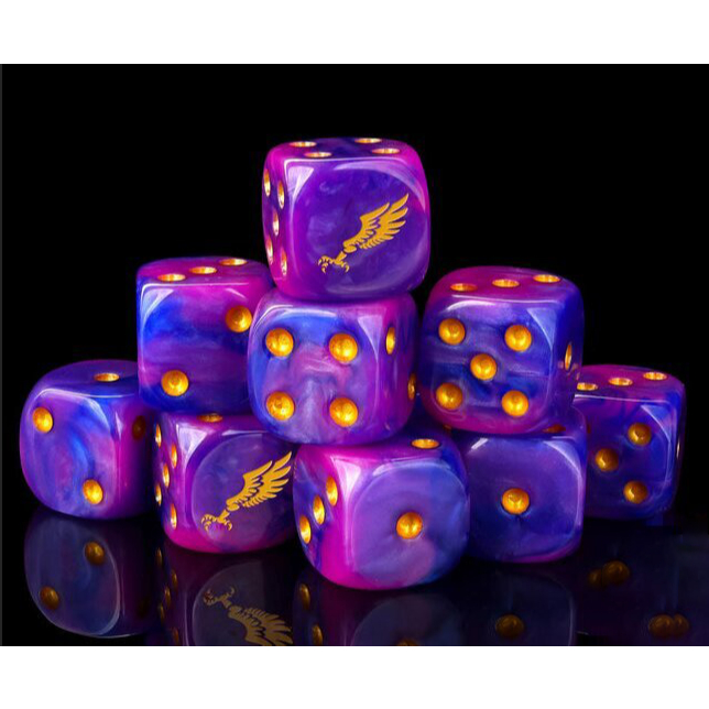เกมกระดานลูกเต๋า Emperors Son Dice Emperor Dice Warhammer 40K Dice Warhammer AOS Warhammer Dice