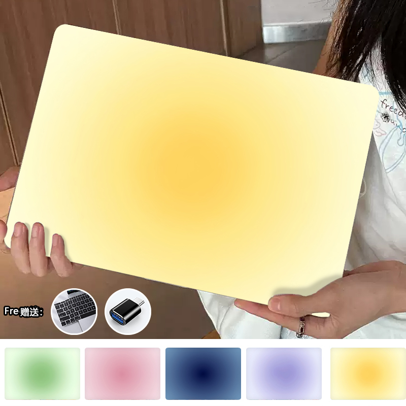 พิมพ์สีไล่ระดับสีสําหรับ 2025 Macbook Pro14 M5 A3434 Air13 M4 A3240 Air15 M4 A3241 Pro13 M1 M2 A2338