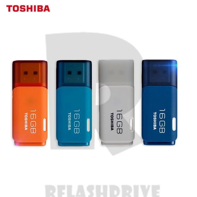 Toshiba แยกฝาครอบสีแฟลชไดรฟ์กันน้ําและความชื้นแฟลชไดรฟ์ USB 2.0 4GB 8GB 16GB 32GB 64GB ไดรฟ์ USB ขนาดเล็กแบบพกพาที่สร้างสรรค์