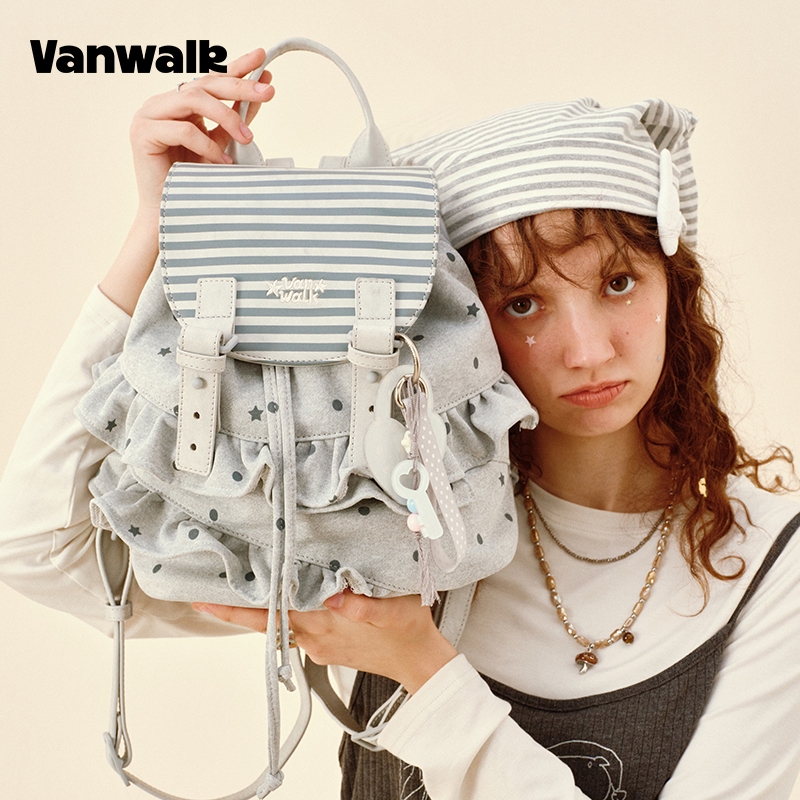 Vanwalk Pinecone Tribe Collection Fashion Design Casual Mini Backpack v2987