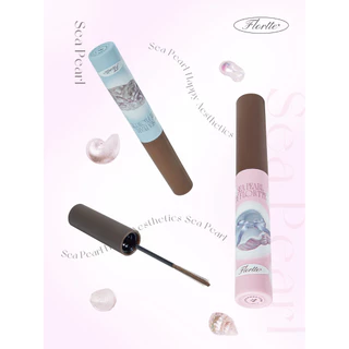 FLORTTE Glass Sea Eyebrow Mascara (4.5g) 3D Brows Natural Long Lasting Eyebrow Tint