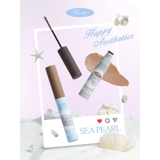 FLORTTE Glass Sea Eyebrow Mascara (4.5g) 3D Brows Natural Long Lasting Eyebrow Tint