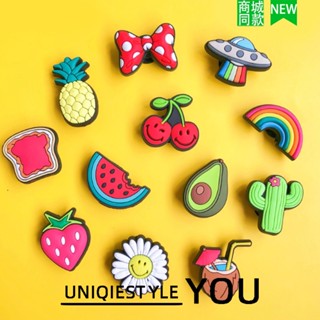 หลุมรองเท้าหัวเข็มขัดอุปกรณ์เสริมรองเท้าแตะน่ารักรองเท้าหัวเ…