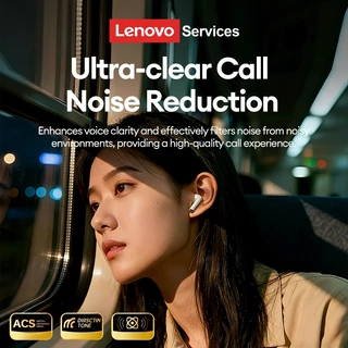 Lenovo LE232 ANC หูฟังบลูทูธและหูฟังไร้สายพร้อมบลูทูธ 6.0 และตัดเสียงรบกวนแบบแอคทีฟพร้อมจอแสดงผล LED