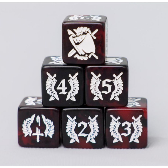 Warhammer Dice WORD BEARERS DICE Warhammer Dice Dark Angel Dice Warhammer 40K6 Side Dice