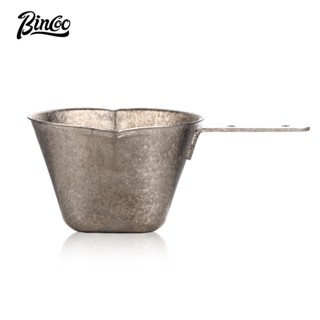 BINCOO Pure Titanium Espresso Cup Home Coffee Milk Jug ถ้วยต…