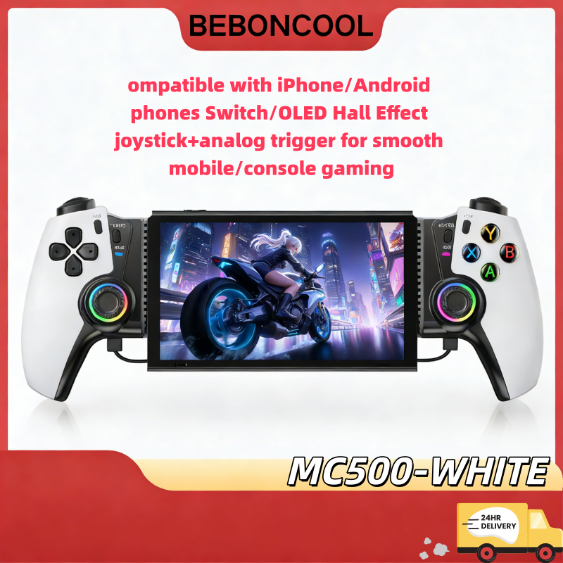 🚚ส่งไทย24ชั่วโมง🚚 BEBONCOOL MC500 จอยเกมSwitch/OLED/iPhone/Android Hall Effect ป้องกันเลื่อน Analog Trigger ต่ำหน่วง