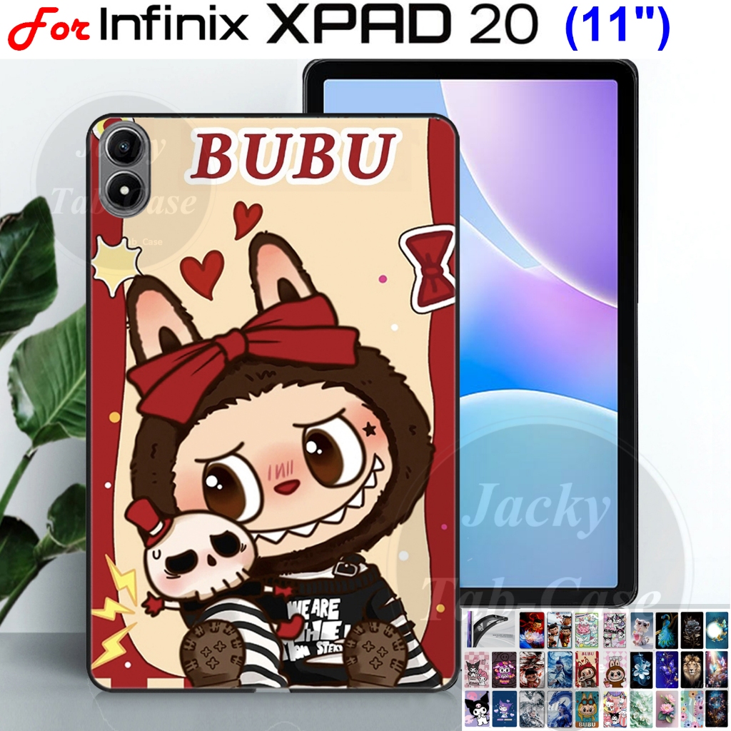 สําหรับ Infinix XPAD 20 (11") รุ่น X1102 รูปแบบทาสีกรณีแท็บเล็ต XPAD20 Soft TPU ฝาหลัง