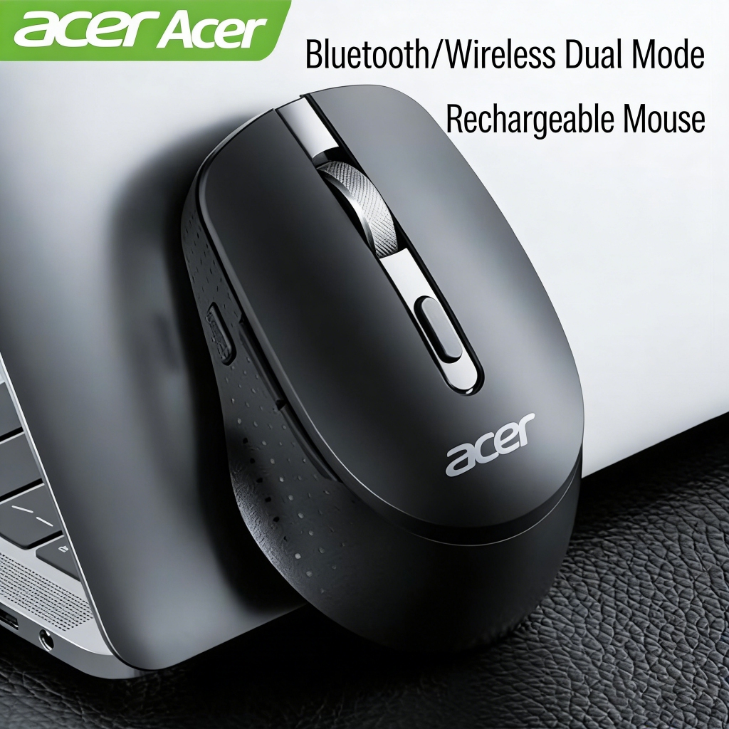 เมาส์ไร้สาย ACER, เมาส์ออปติคอลตามหลักสรีรศาสตร์ 2.4G 3 ปรับ DPI สํานักงานไร้สาย USB เม้าส์ 1000-160