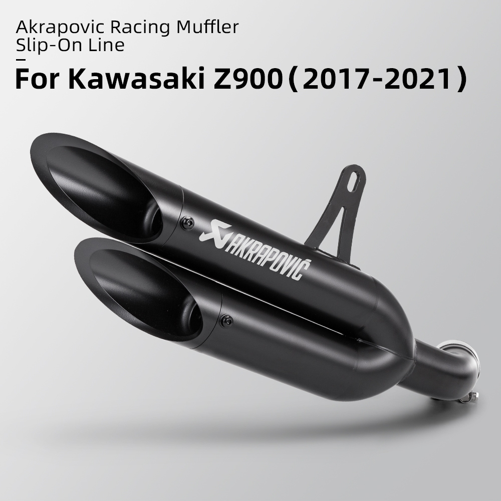 KAWASAKI รถจักรยานยนต์ท่อไอเสียระบบสําหรับคาวาซากิ z900ไอเสียz900ลิงค์ท่อที่มีท่อไอเสียz900ท่อไอเสีย