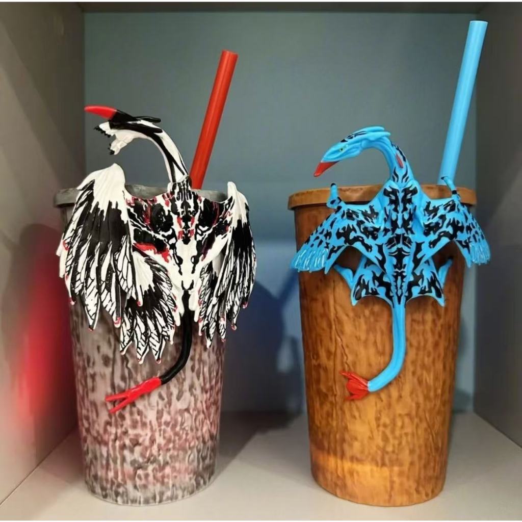 Avatar 3 Wanda Movie Co-Branded Banxi Beast Shape Straw Cup