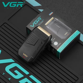 เครื่องโกนหนวดไฟฟ้า VGR รุ่น V-375 - เครื่องตัดหนวดมืออาชีพแบบชาร์จได้, โกนหนวดฟอยล์, และเครื่องโกนขนาดเล็กสำหรับผู้ชาย
