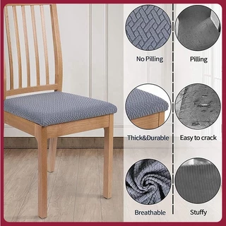 พร้อมส่ง🔥ผ้าคลุมเก้าอี้ยืดหยุ่นกันน้ำ แบบหนาพิเศษ ถอดซักได้ ผ้าหุ้มเก้าอี้สากล ยืดกระชับ ไม่หลุดง่าย ใช้ได้ทุกขนาด