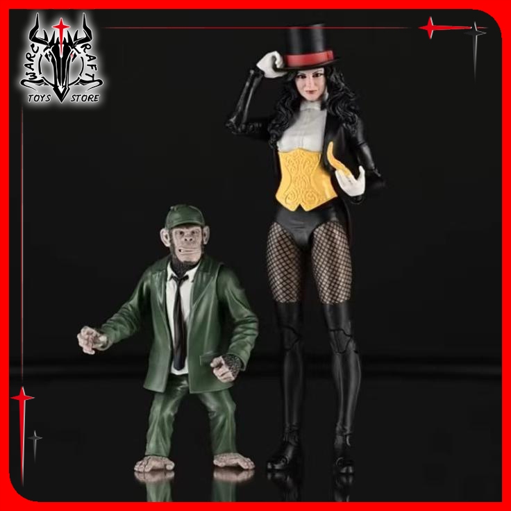 [ในสต็อก] McFarlane Toys Zatanna and Detective Chimp (Render Not Final) แอ็คชั่นฟิกเกอร์ DC Multiver