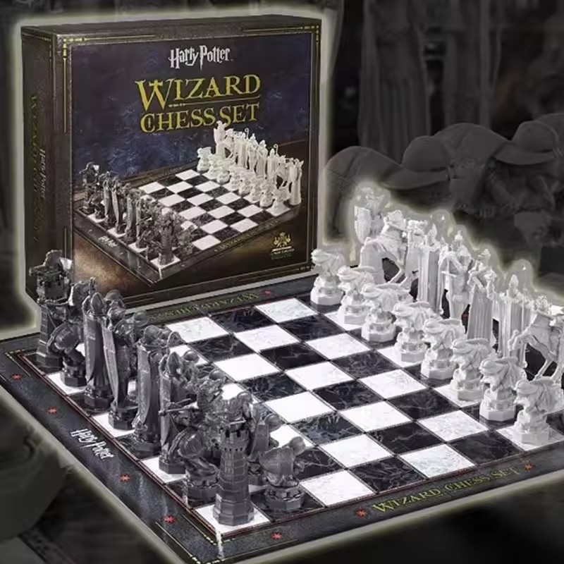 ชุดหมากรุกแฮร์รีพ็อตเตอร์ Harry Potter Wizard Chess Set Hogwarts Final Challenge International Chess