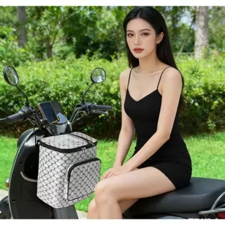 [พร้อมส่งสินค้า] Se.W กระเป๋าแขวนเก็บของแบบใสสากลสําหรับยานพาหนะไฟฟ้า,กระเป๋าเก็บของที่มองเห็นได้สําหรับชาร์จโทรศัพท์,กระเป๋าแขวนเก็บของกันน้
