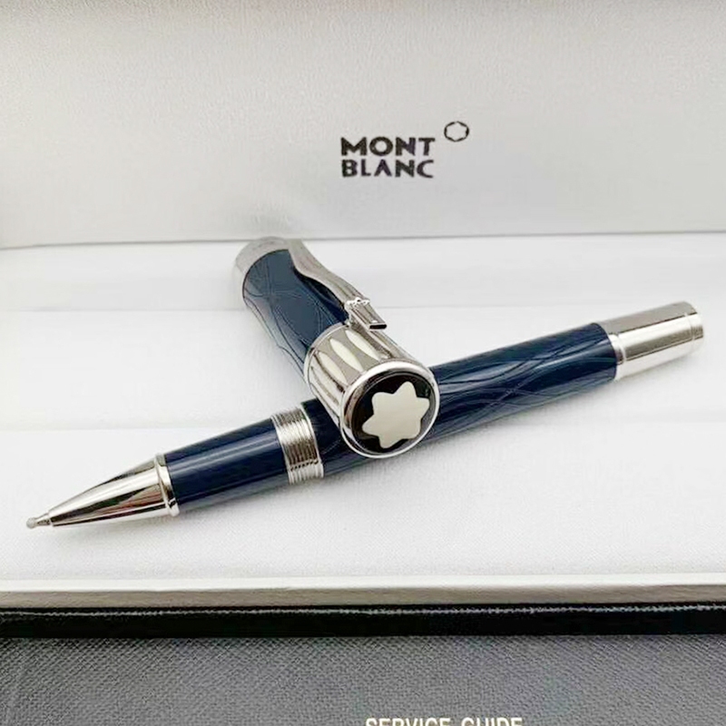 MB Luxury Signature Pen Limited Edition Writer Mark Twain ปากกาลูกลื่นพร้อมหมายเลขอนุกรม