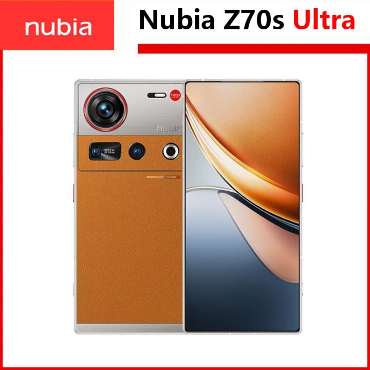 Global ROM Nubia Z70S Ultra Photographers Edition Snapdragon 8 Elite 6.85" AMOLED 144Hz 2688*1216 คว