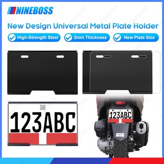 Plate Number Protector for New LTO Design, Universal Metal Holder for License Plate