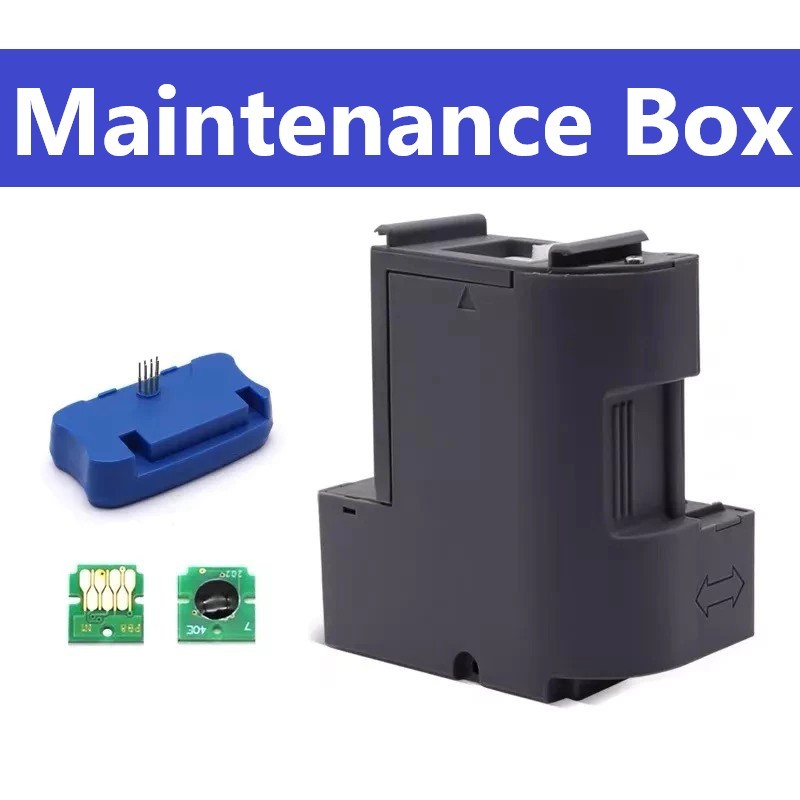 T04D1 กล่องบํารุงรักษาชิปรีเซ็ตสําหรับ EPSON L4150 L6160 L6170 L6190 L6260 L6270 L6290 L6460 L6490 L