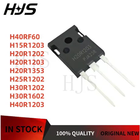 1-5PCS H25R1202 H15R1203 H20R1203 H40RF60 H40R1203 H20R1353 H30R1602 H30R1202 H20R1202 TO-247 ยี่ห้อ