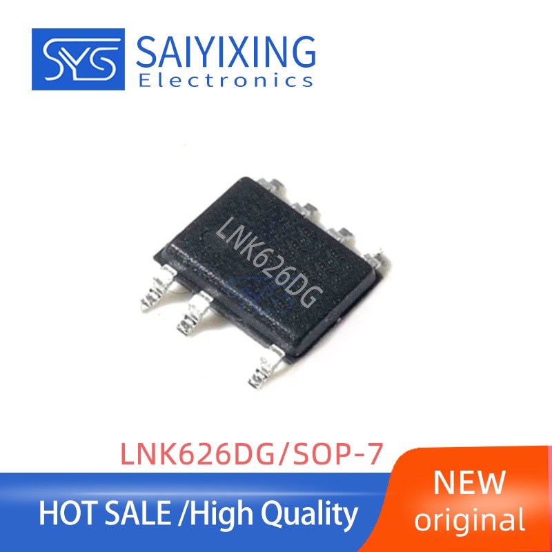 5PCS ใหม่ LNK626DG บรรจุภัณฑ์ SOIC-7 AC-DC Controller และตัวควบคุมแรงดันไฟฟ้า LNK626DG-TL