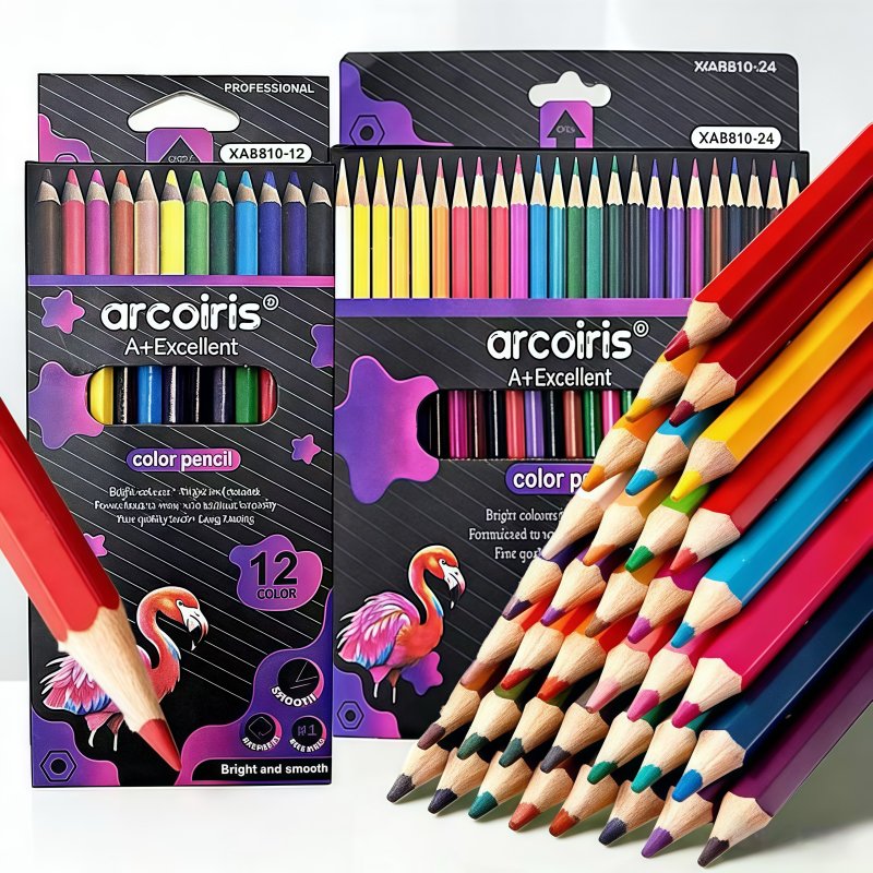 ชุดดินสอสีคุณภาพสูง ปลอดสารพิษและไม่เป็นอันตราย จัดส่งในพื้นที่ เหมาะสำหรับนักเรียนและผู้เริ่มต้น