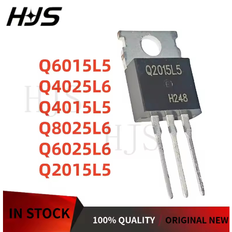 1-5PCS Q2015L5 Q2015 Q4015L5 Q4015 Q4025L6 Q4025 Q6025L6 Q6025 Q6015L5 Q6015 Q8025L6 Q8025 TO-220 ส่วนประกอบอิเล็กทรอนิกส์