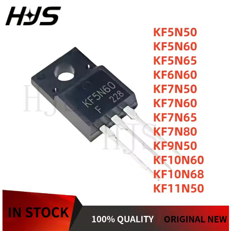 1-5PCS ยี่ห้อใหม่ KF6N60 KF9N50 KF5N65 KF5N50 KF7N60 KF7N50 KF10N60 KF5N60 KF7N65 KF11N50 KF10N68 KF