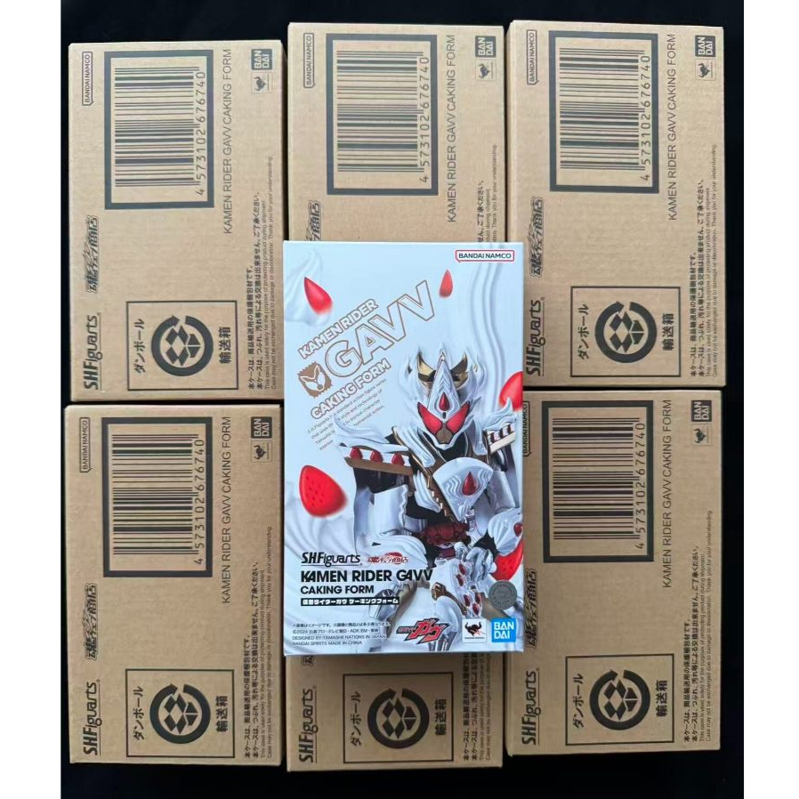 🔥พร้อมส่ง🔥Bandai SHF Soul Limited Kamen Rider Gavv Cake King Form Enhanced Form🔥Ready Stock🔥