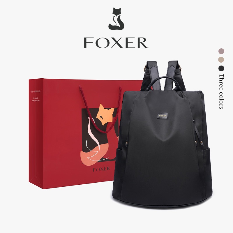 FOXER حقيبة ظهر نسائية كانفاس — صورة 2