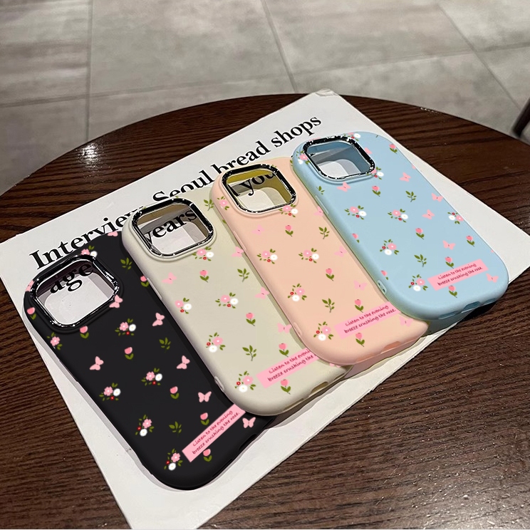 เหมาะสําหรับ Motorola สําหรับ MOTO G05 G15 G35 G75 5G ปลอกซิลิโคนดอกไม้หอมโทรศัพท์ฝาครอบป้องกัน