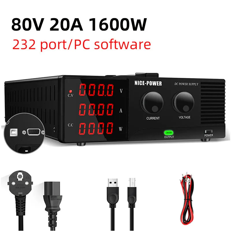 NICE POWER 24V 36V 48V 72V 100A 80A แรงดันไฟฟ้าสูงมอเตอร์ทดสอบแหล่งจ่ายไฟ,รถยนต์ไฟฟ้า/พลังงานจองอุปก