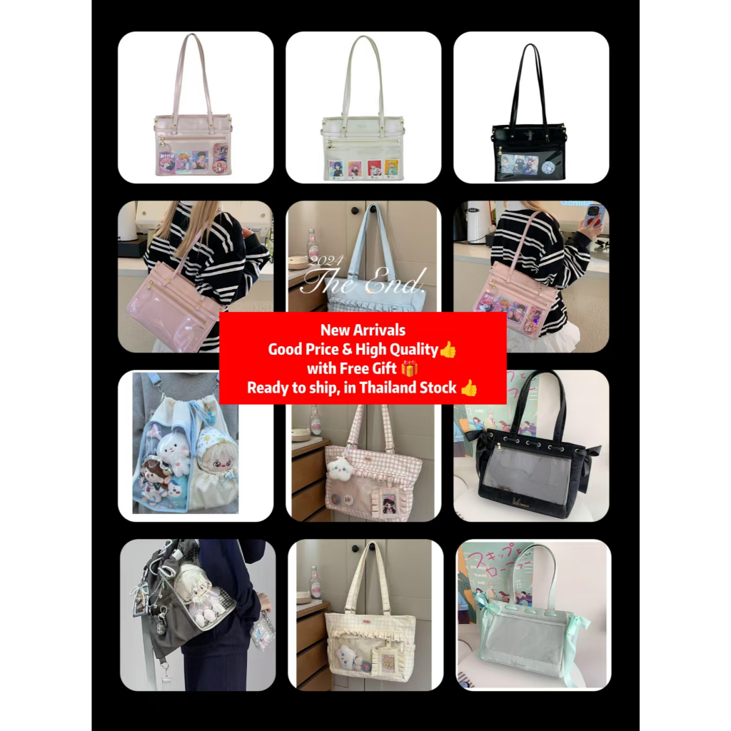 [พร้อมส่งสินค้า] Se.W ใส่ในสต็อกกรอบการ์ดใสกรอบหูแมวน่ารักสไตล์ใหม่ที่ทําด้วยมือลูกไม้ผู้ถือบัตรภาพกระเป๋านักเรียนจี้ ตกแต่ง itabag - รูปที่ 6