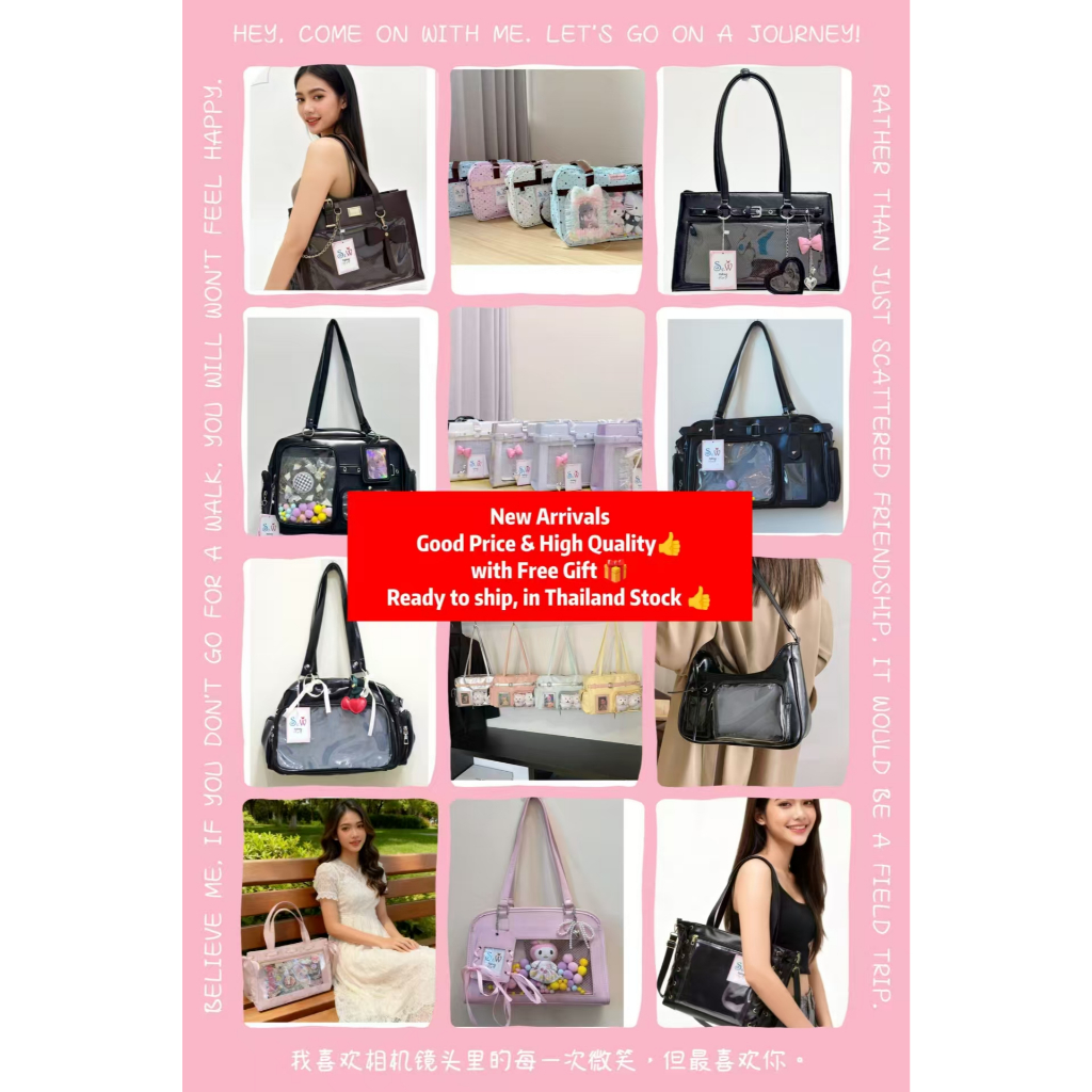 [พร้อมส่งสินค้า] Se.W ใส่ในสต็อกกรอบการ์ดใสกรอบหูแมวน่ารักสไตล์ใหม่ที่ทําด้วยมือลูกไม้ผู้ถือบัตรภาพกระเป๋านักเรียนจี้ ตกแต่ง itabag - รูปที่ 5