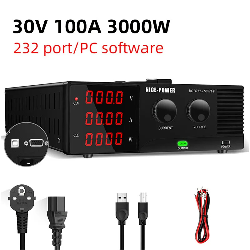 NICE POWER 24V 48V 72V Battery Pack Test DC POWER Supply, 48 V/60 V Energy Storage Module Boost Test