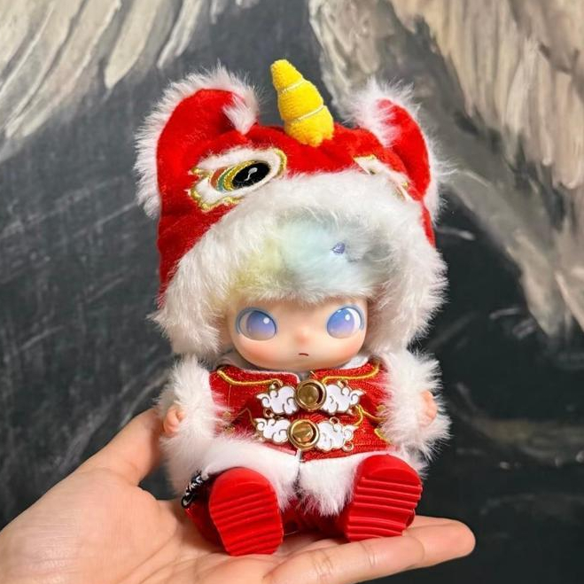 🔥ชุดตุ๊กตา Dimoo Journal of New Life ชุดเสื้อผ้าตุ๊กตาขนาด 10-15 ซม ชุด Dimoo New Year Clothes