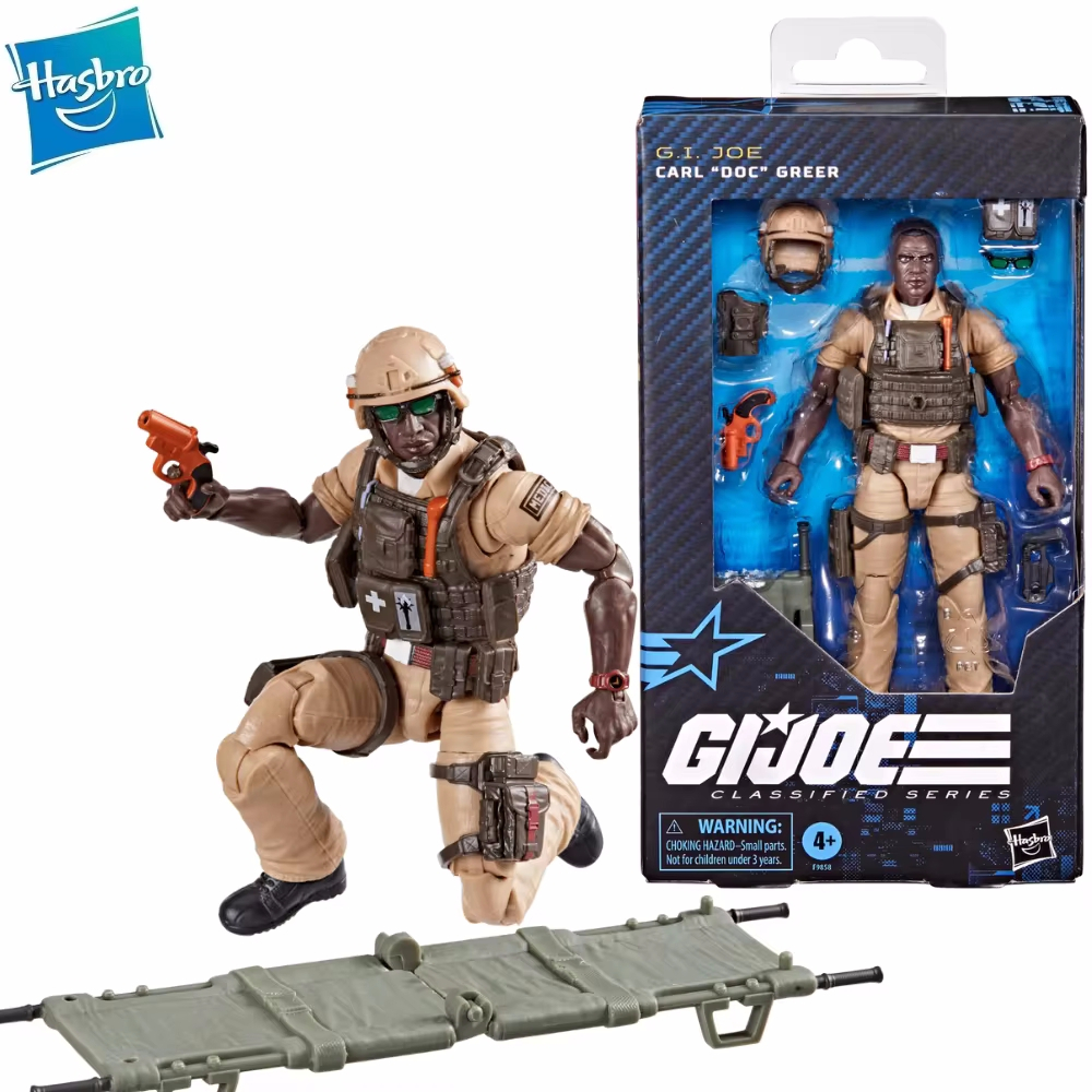 ในสต็อก Gi Joe GI Joe Classified Series 6 "122 Carl Doc Greer Action Figure ของเล่นงานอดิเรกของขวัญ
