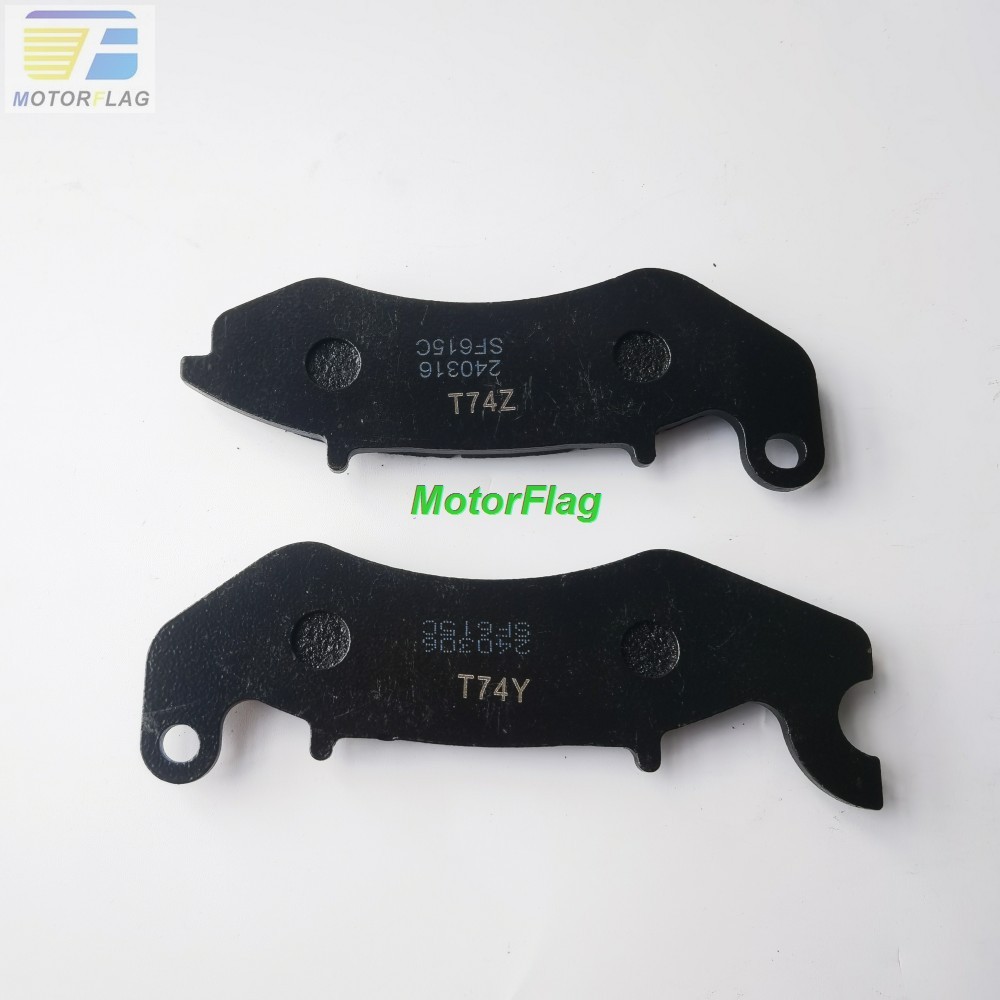 ผ้าเบรคหน้าสําหรับ Keeway K-Light 202, K-Light 125 EFI, Benelli MOTOBI 200 EVO, RKS 125 EFI, RKS Spork 125 EFI
