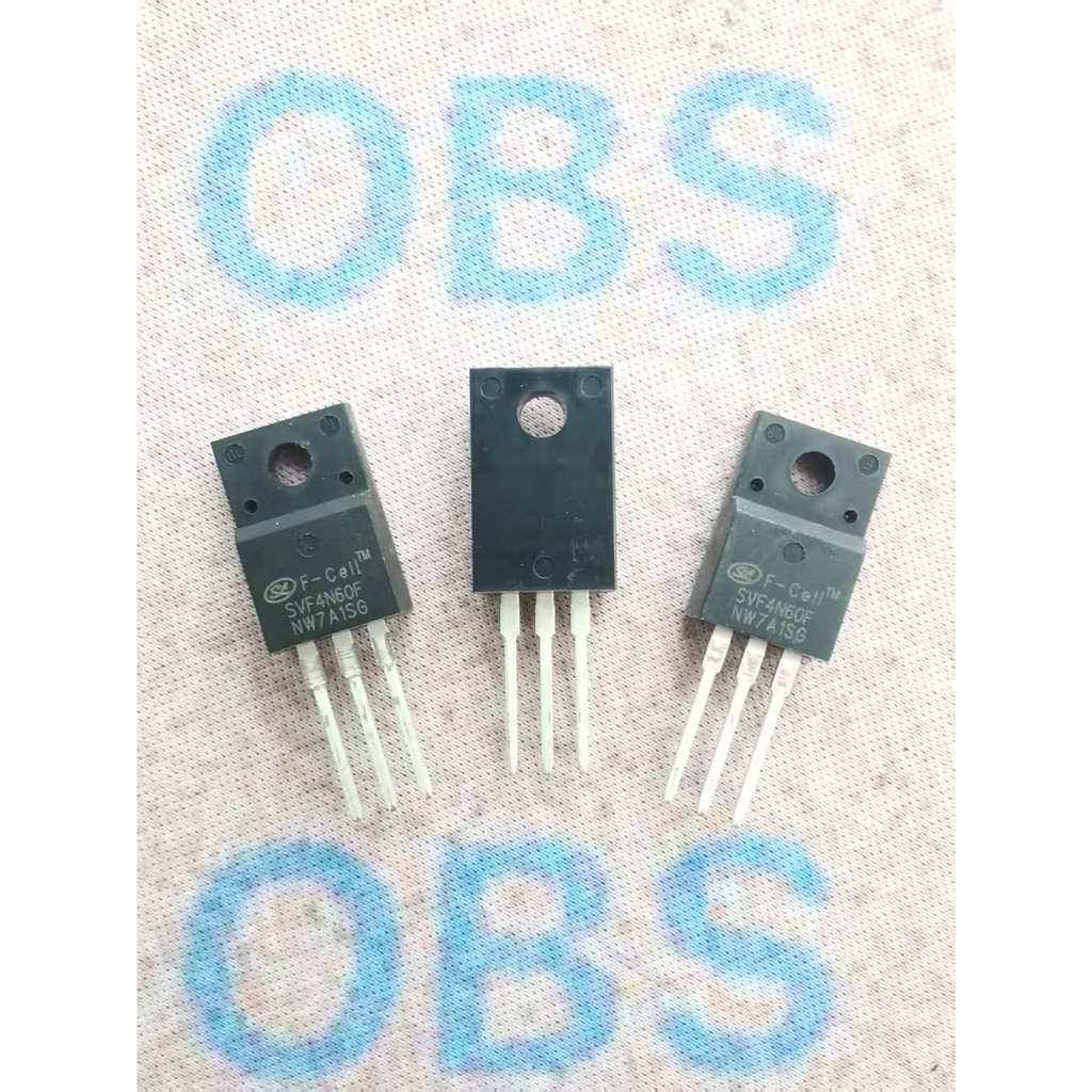 ((5 ชิ้น) SVF4N60F ยี่ห้อใหม่ 4A/600V TO-220F Field Effect Tube